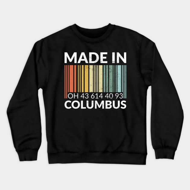 Made in Columbus Crewneck Sweatshirt by zeno27